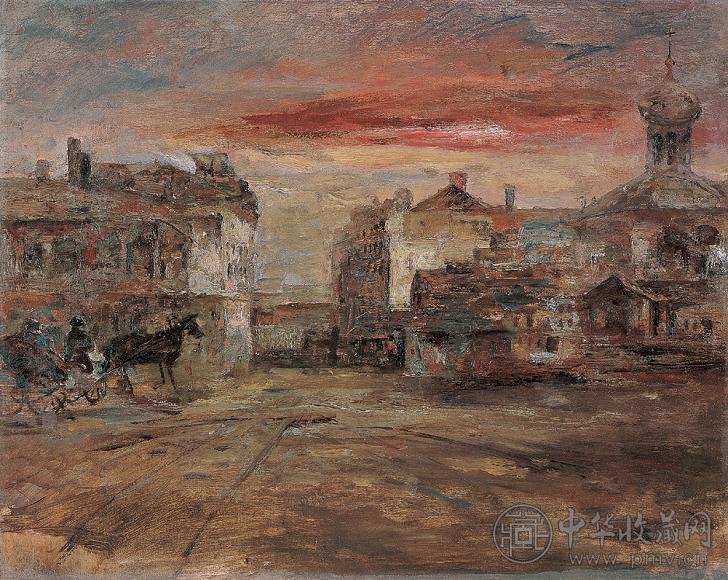 俞可 俄罗斯的回忆 布面油画