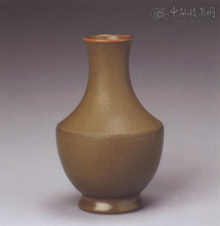 清中期茶叶末釉小瓶收藏资讯|艺术家|书画家|书画名人|书法家-中华收藏网