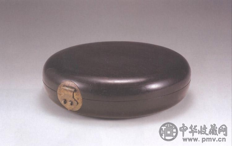 清中期 紫檀朝珠盒