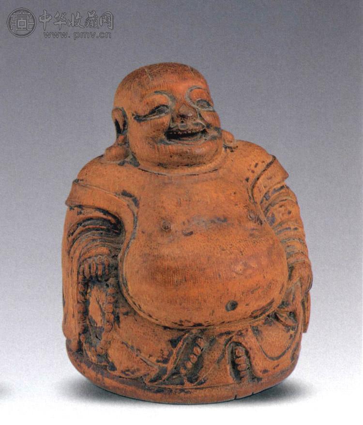 清中期 竹雕弥勒