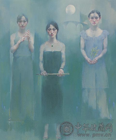 陈世宁 天籁 布面油画