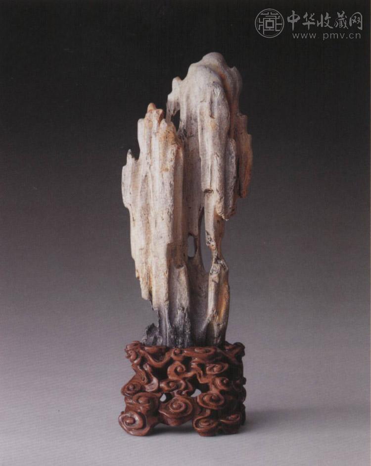明 鸡骨白寿山石山子