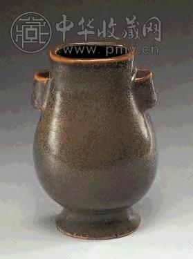 清雍正茶叶末釉空带瓶收藏资讯|艺术家|书画家|书画名人|书法家-中华收藏网