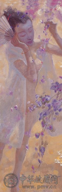 邢健健 人物 布面油画