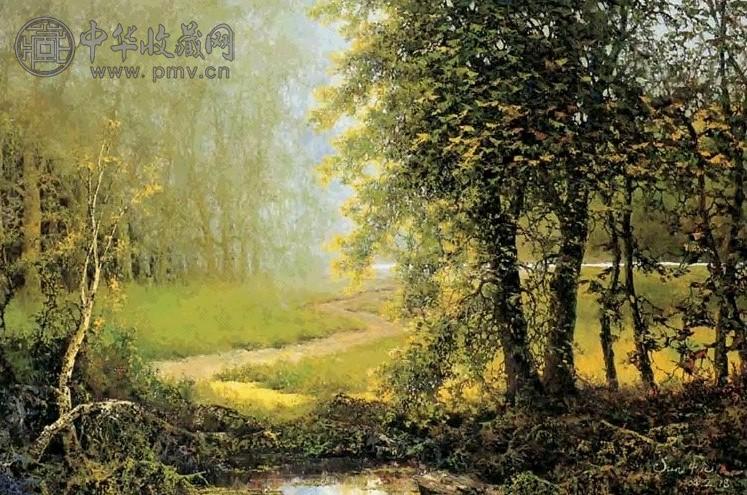 孙中元 春光 油画