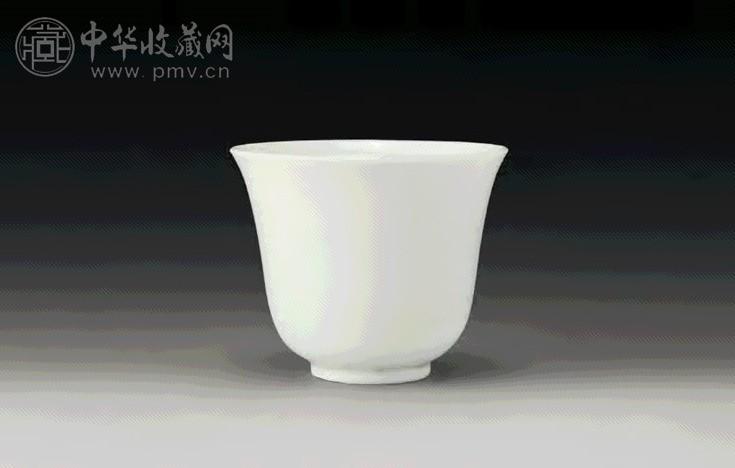 清光绪 白釉小杯