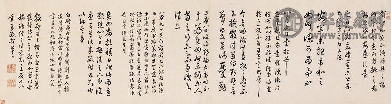 清 清王昶书 王昶书法