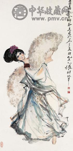 韩敏 1979年作 春江花月夜 镜心 设色纸本
