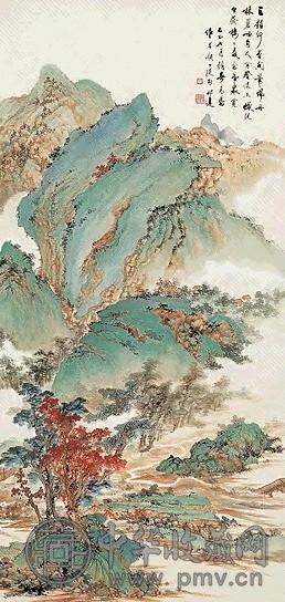 当代 徐邦达 山水 镜心