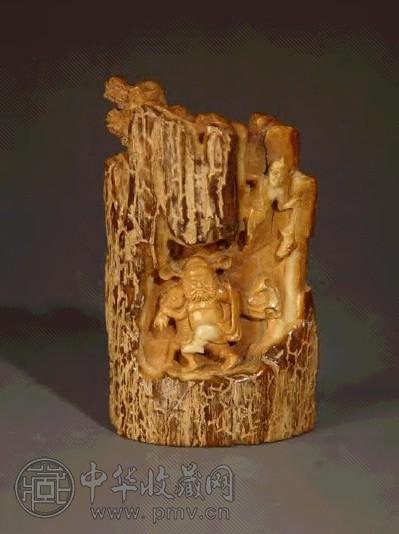 清 象牙钟馗摆件