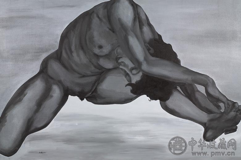 何成瑶 身体的档案003 布面 油画