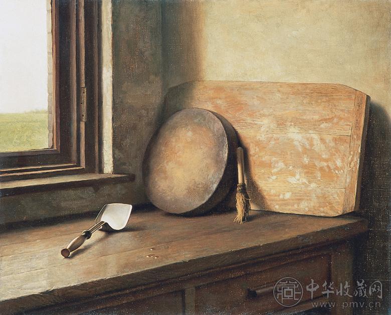 何大桥 1990年作 布面 油画