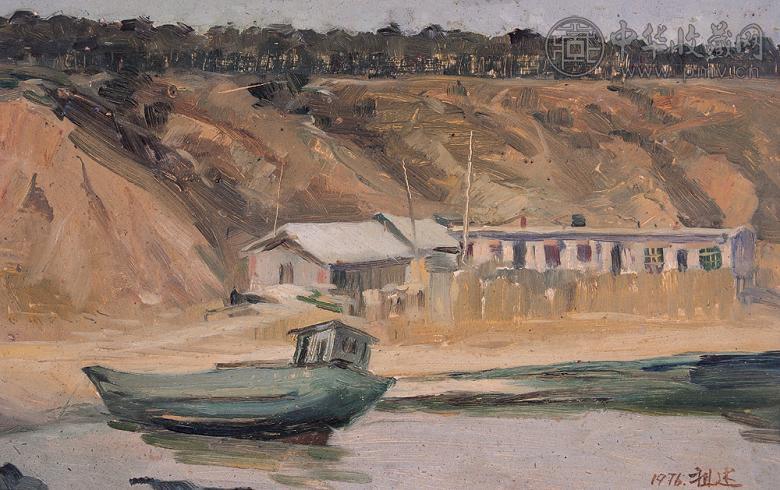 杨祖述 风景 纸本 油画