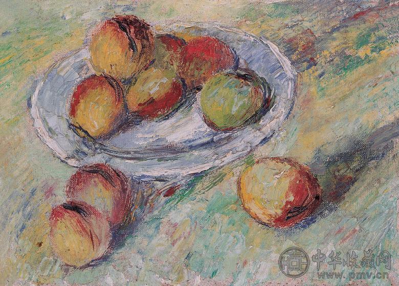 俞云阶 静物 布面 油画