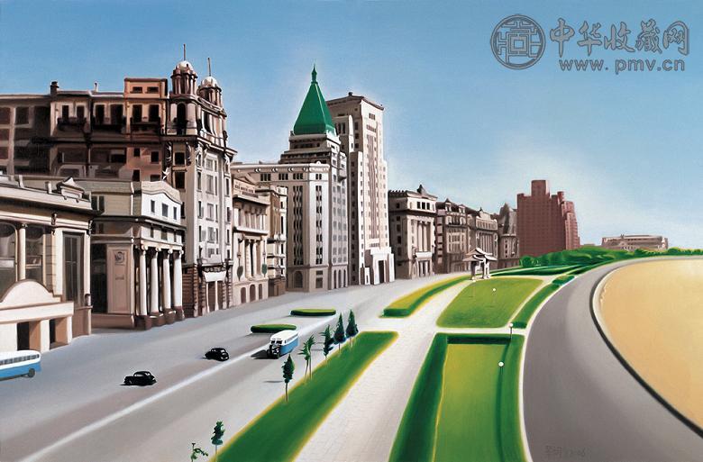 景柯文 2005年作 2006 No.One 油彩 布面