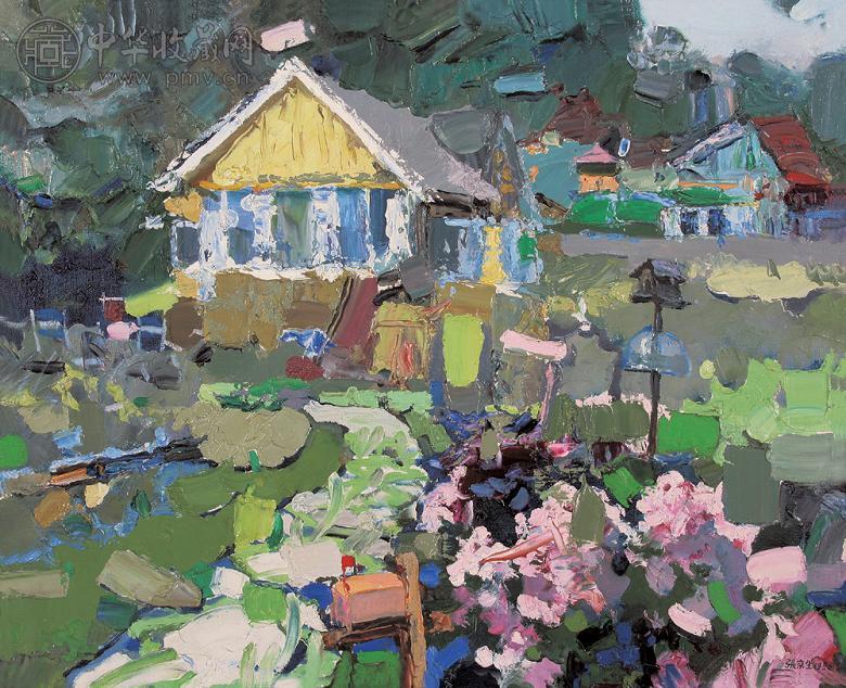 张京生 夏日花园-美国印象系列