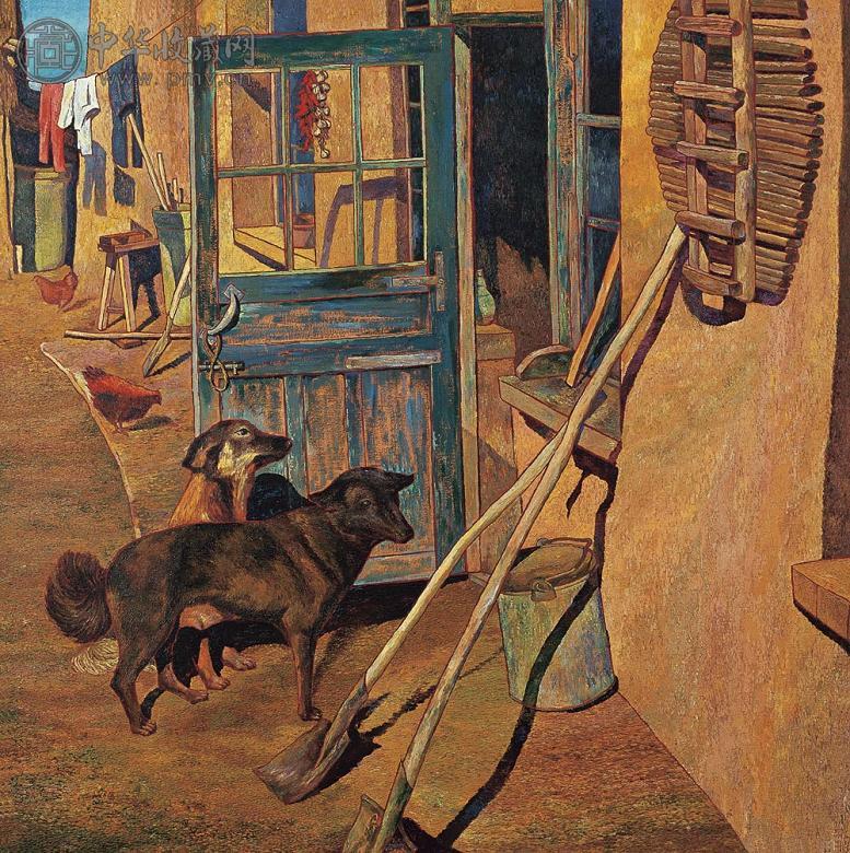 孙丰 晴天 布面油画