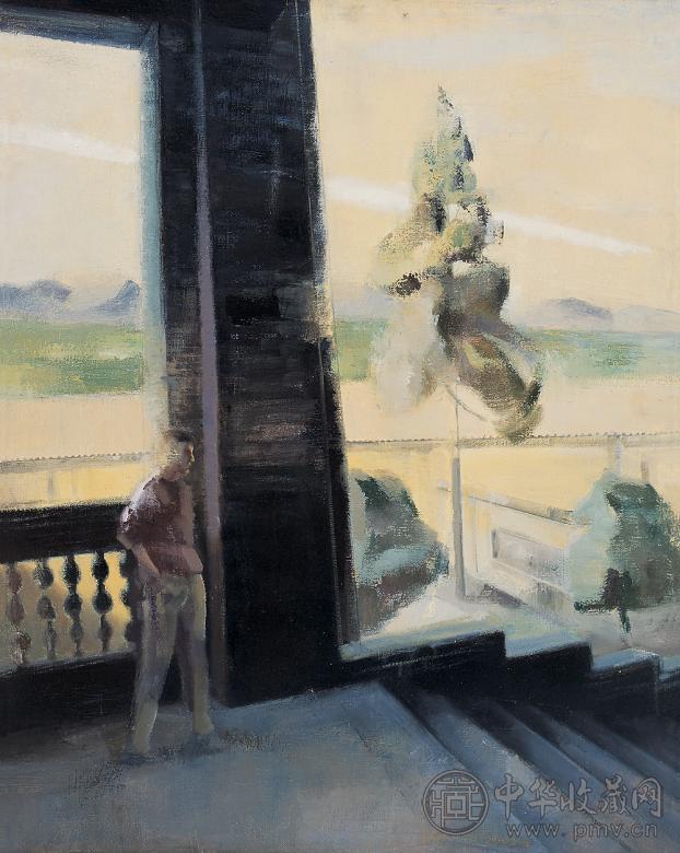 孙蛮 张学良公馆 布面 油画