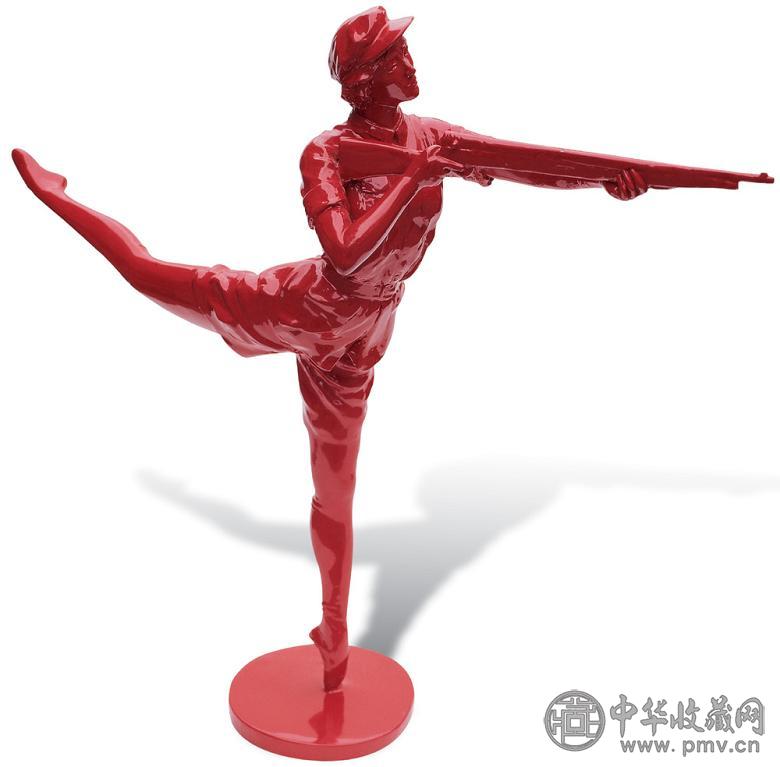 黄钢 红色系列 玻璃钢着色 雕塑