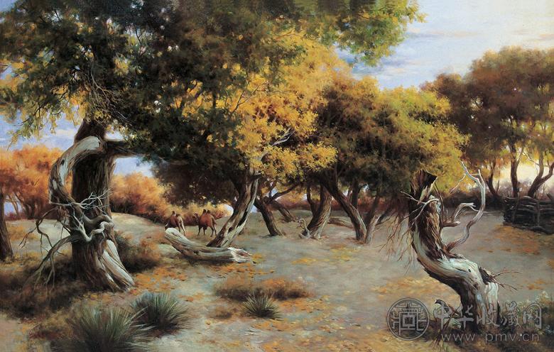 陈守钢 秋 布面 油画