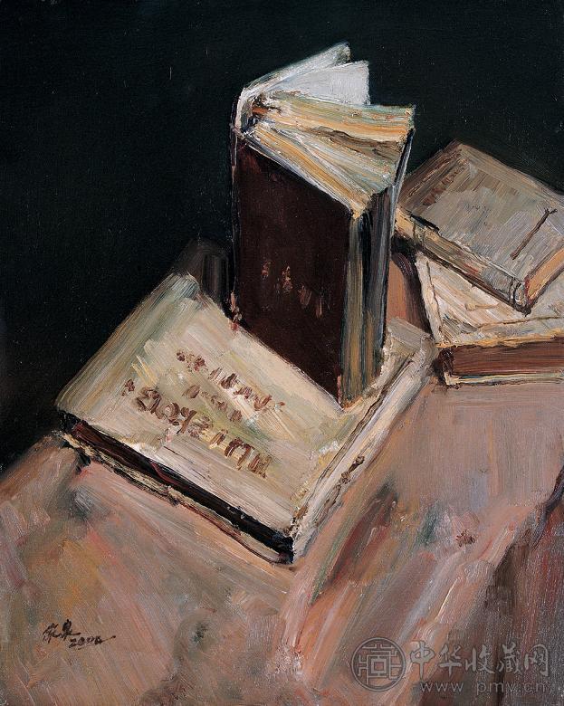 韩家泉 2000年 静物 布面 油画