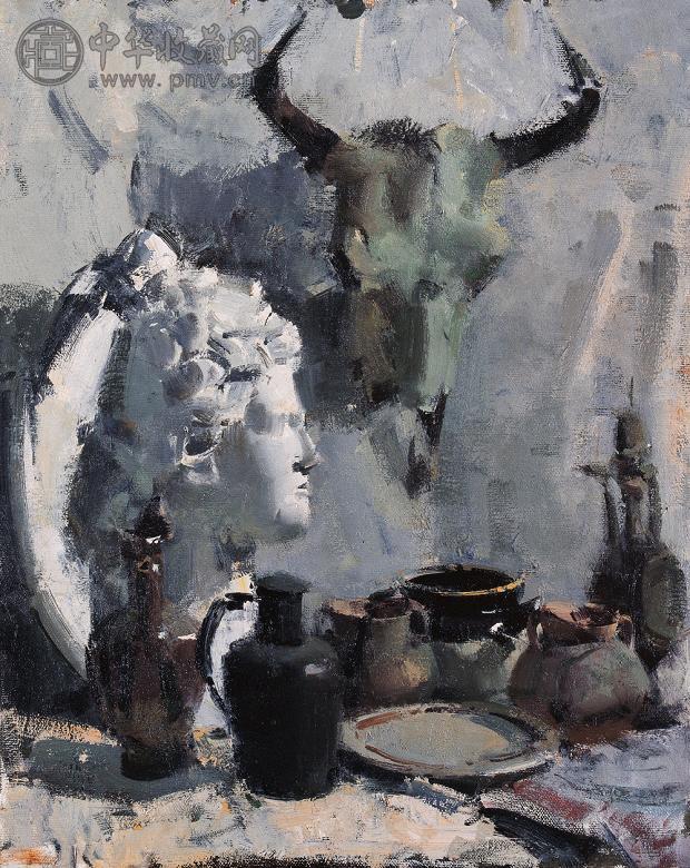 林斌 画室一隅(静物) 布面 油画