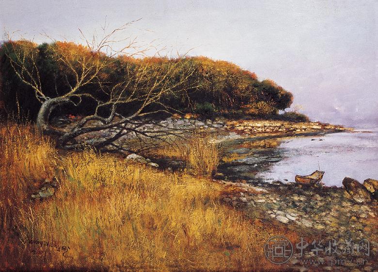 王忠齐 2001年作 晚秋 布面油画