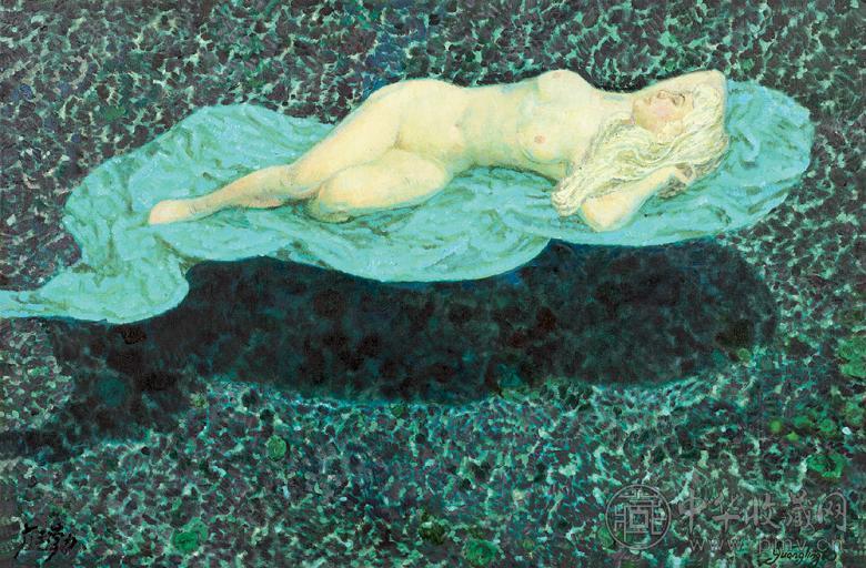 广廷渤 中午的阳光 布面 油画