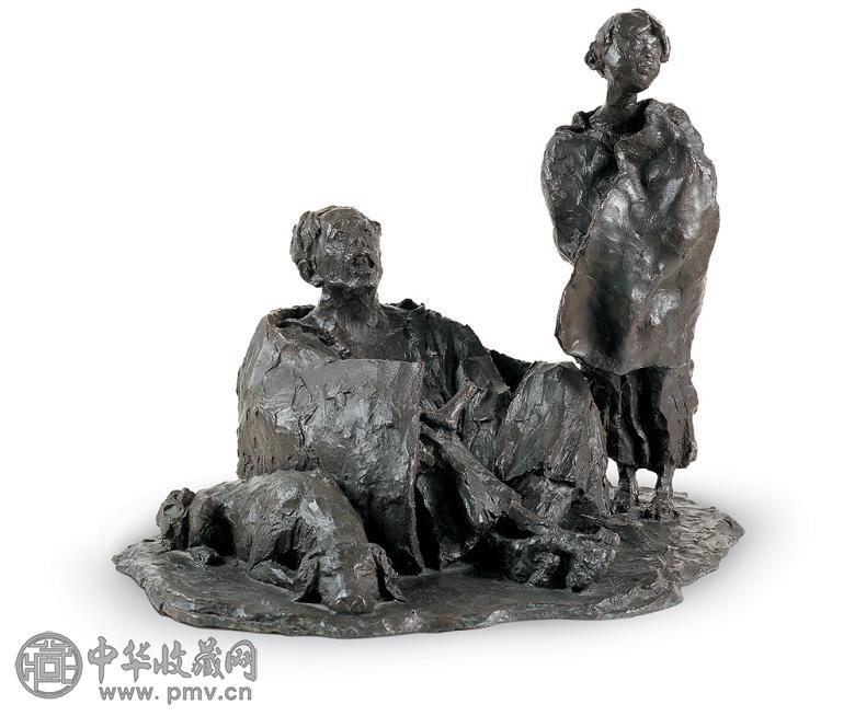 田世信 2005年作 牧羊人 青铜 4/7