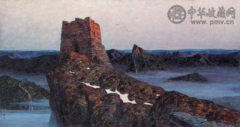 李秀实 1979年 曙 布面 油画