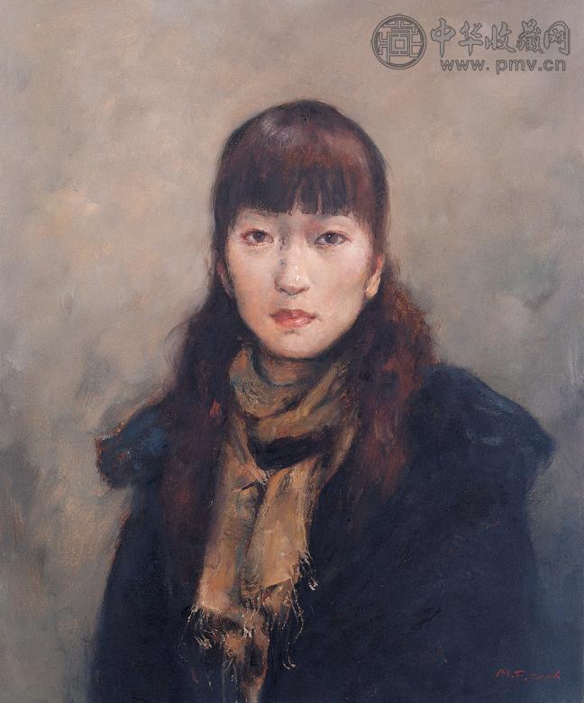 高鸣峰 2006年作 人物(一) 布面 油画