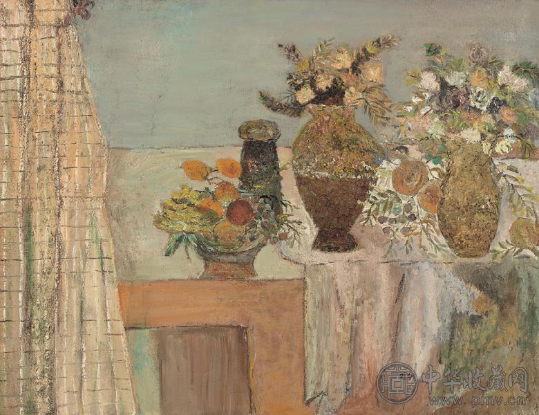 玲子 2004年作 偶寄 布面 油彩