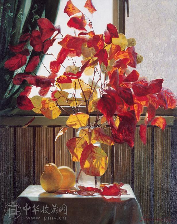 陈守钢 秋实 布面 油画
