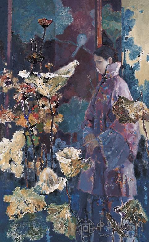 王奇峰 2006年 绿肥红瘦 布面 油画