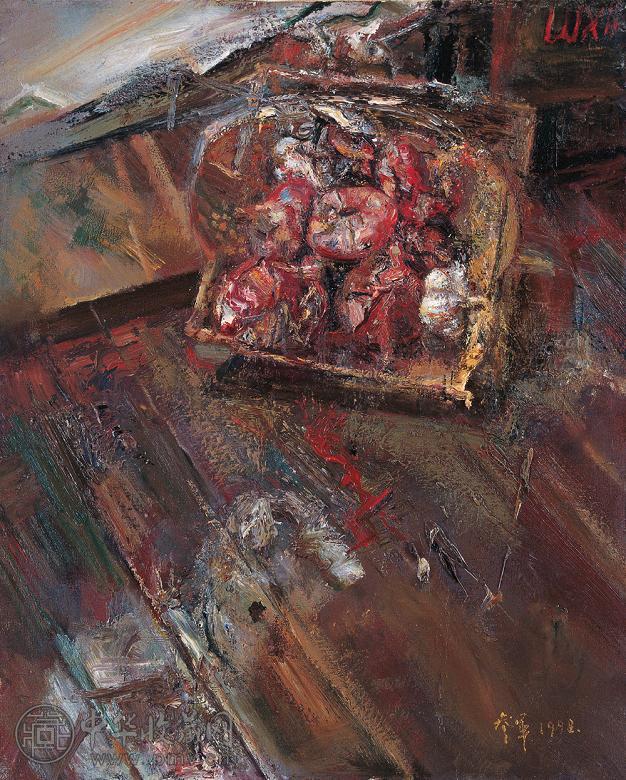 杨参军 1998年 静物 布面 油画