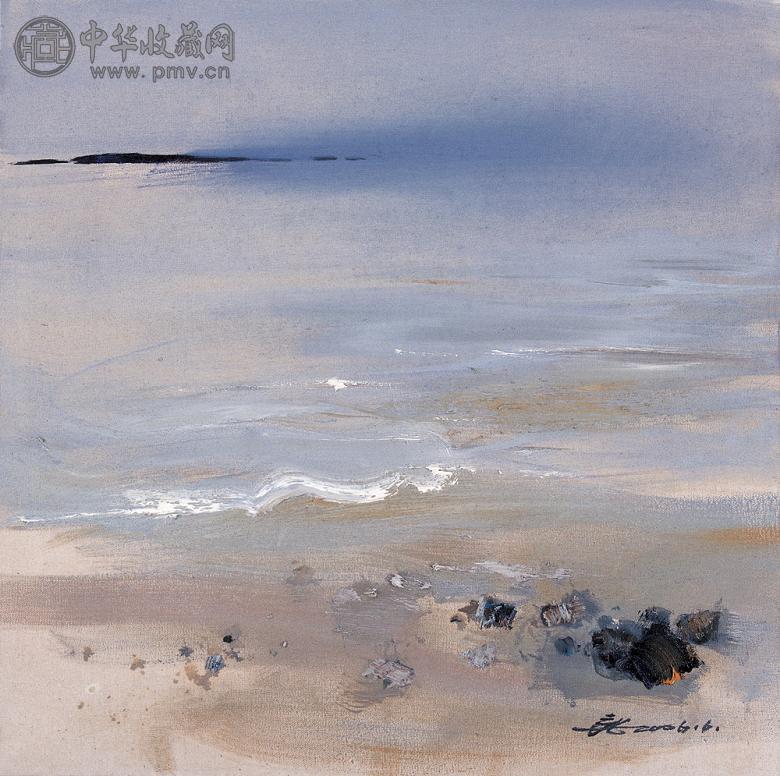 沈克龙 2006年作 海岸 布面 油画