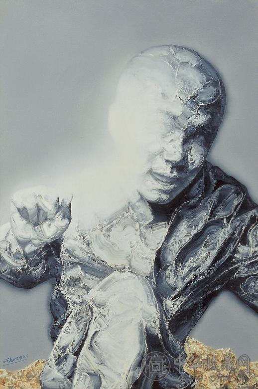 何森 1997年作 人像