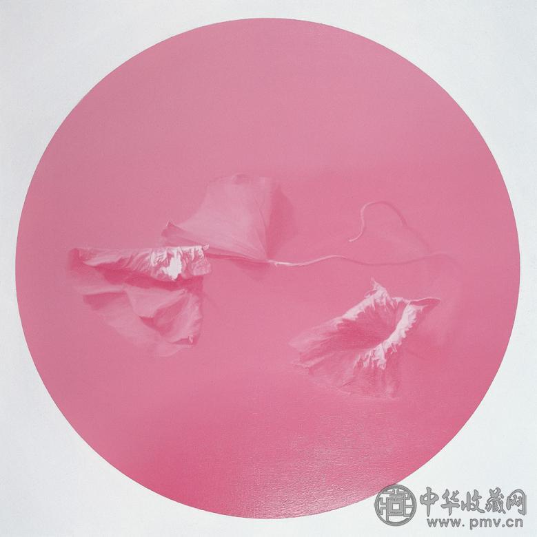 朴光燮 残荷 布面 油画