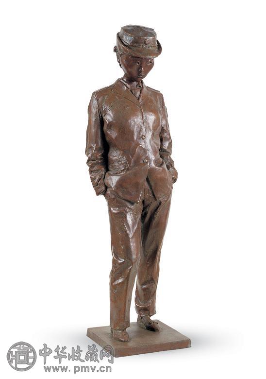 向京 2005年作 警花 铜 2/7