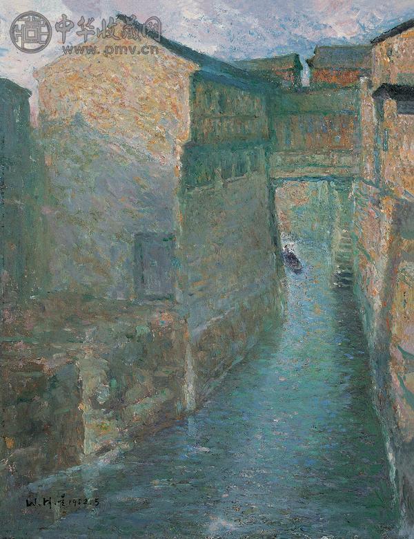 万昊 故乡之山河 布面 油画