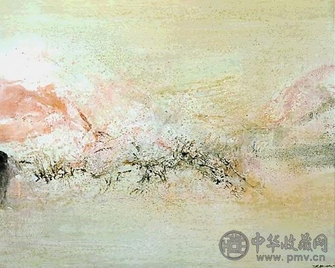 赵无极 1986年作 17.2.86 油画 画布