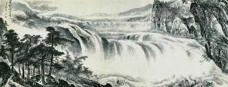 溥佺 万壑松篁鸣 镜心