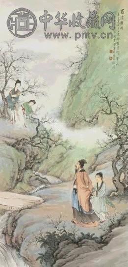 现代 叶曼叔 罗浮艳遇 轴