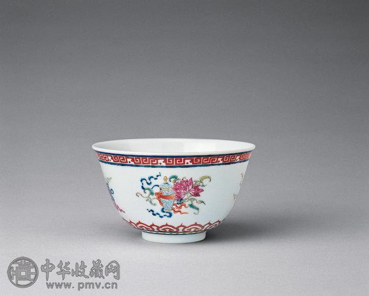清道光粉彩八吉祥碗收藏资讯|艺术家|书画家|书画名人|书法家-中华收藏网