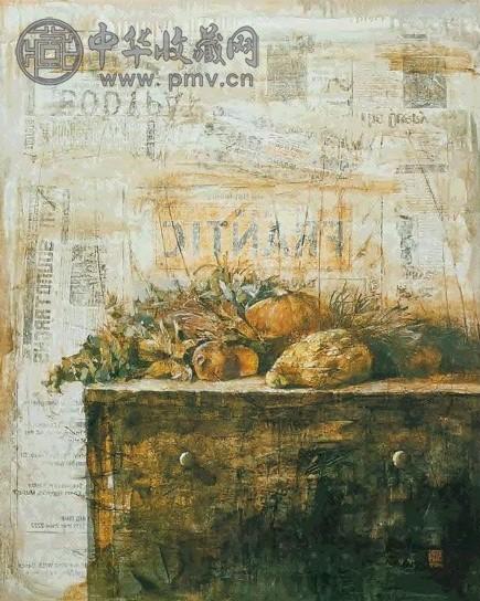 蔡国华 1999年 静物 布面