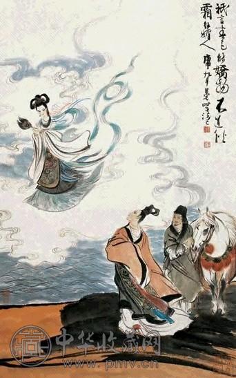 刘旦宅 1980年作 秋霜解媚人 立轴 设色纸本