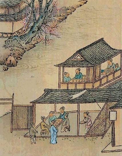 山水 镜心 绢本