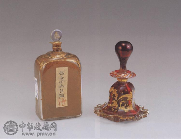 清 极品金花鼻烟、金花十三太保鼻烟(2件)