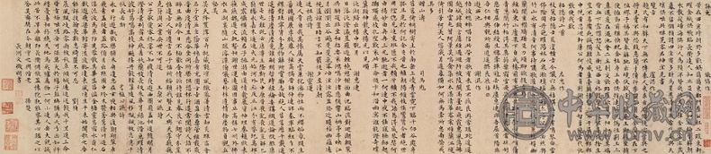 文徵明 楷书 卷 纸本