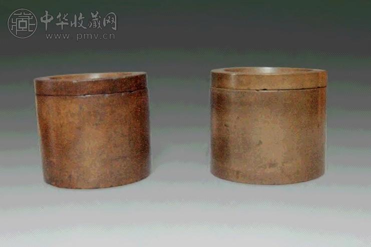 澄泥蟋蟀罐(1对)